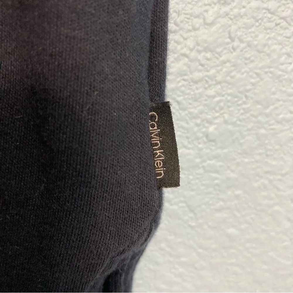 Calvin Klein Liquid Touch Polo - Medium - Navy Blue - Picture 6 of 8